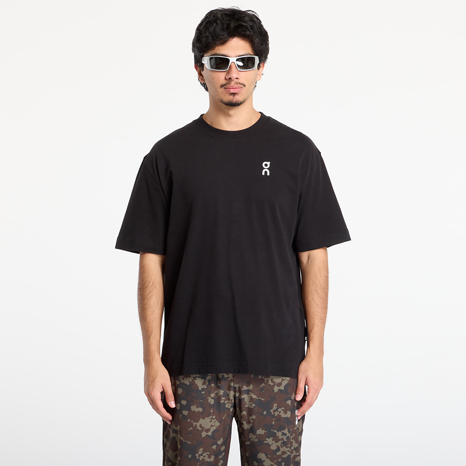 Tričko On Club-T Graphic Black/ Olive M