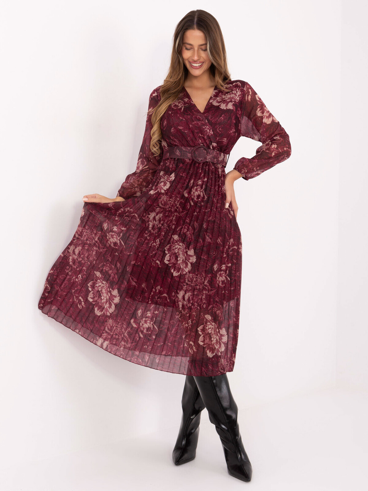 Dress-IT-SK-11389-2.12P-burgundy