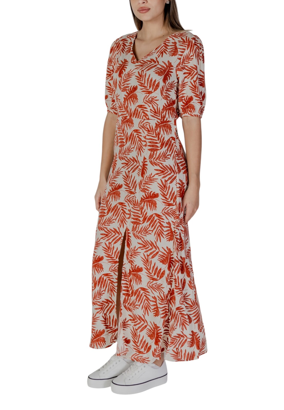 B.young dámske maxi šaty s kvetinovým vzorom