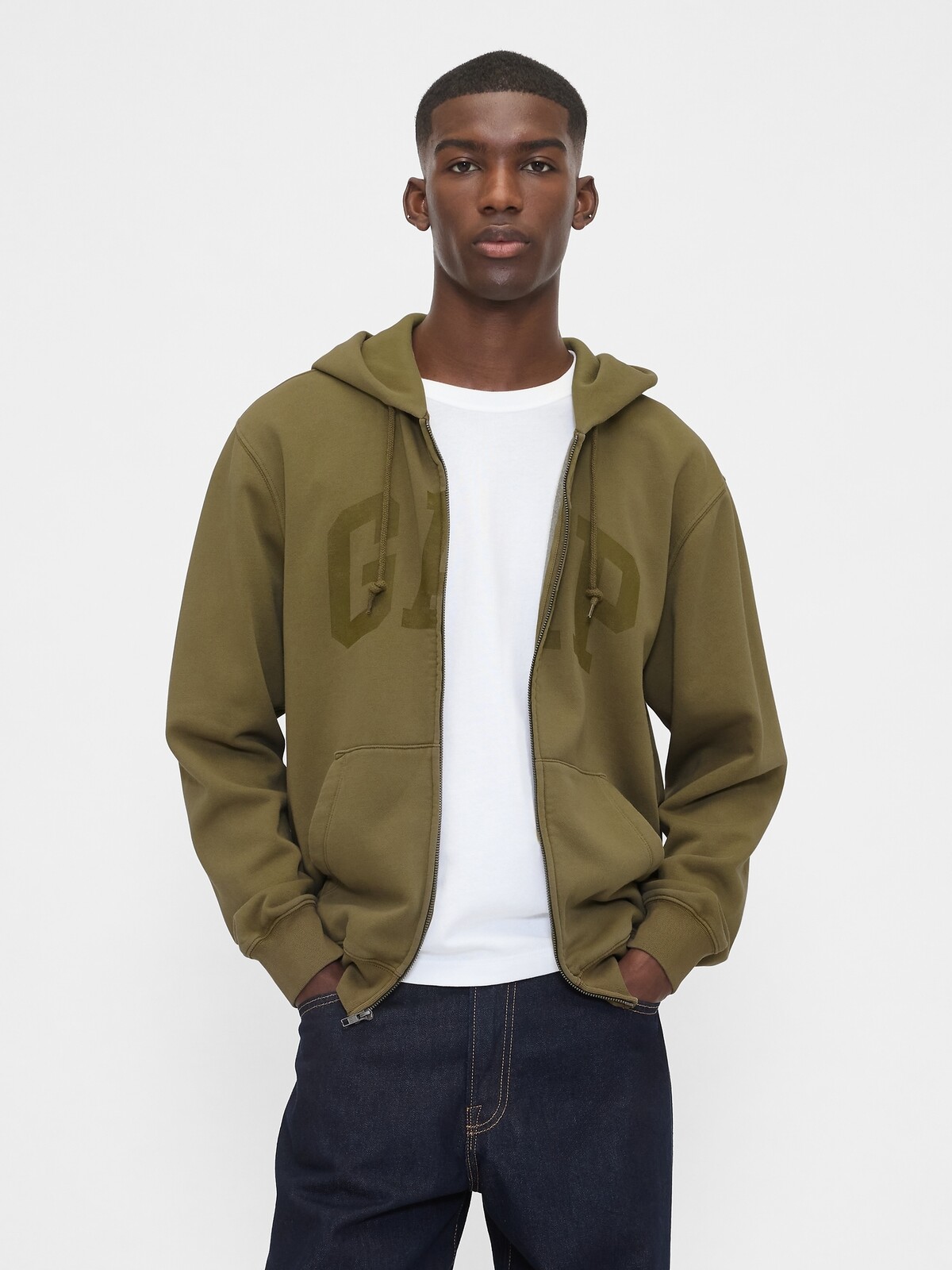 GAP Sweatshirt with VintageSoft Logo - Mens