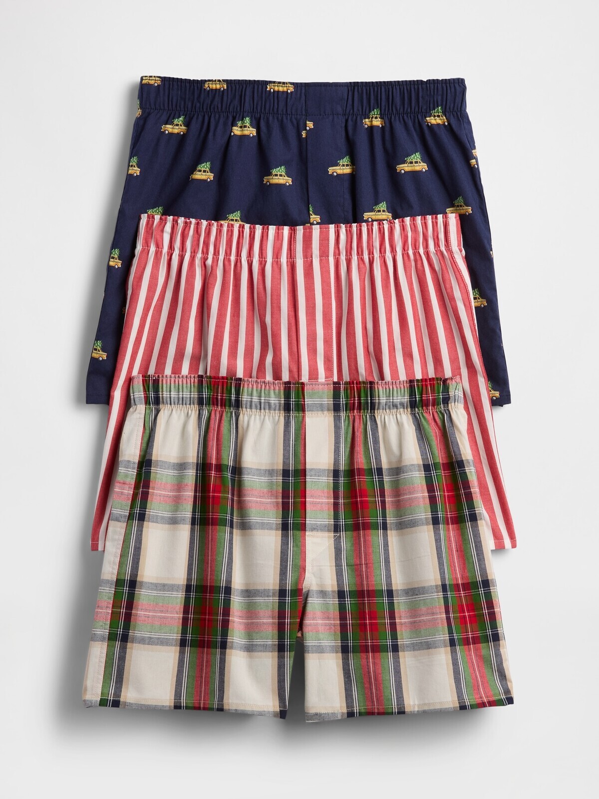 GAP bavlnené šortky, 3 ks - pánske