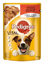Pedigree kapsa Adult hovädzie mäso v želé 100g