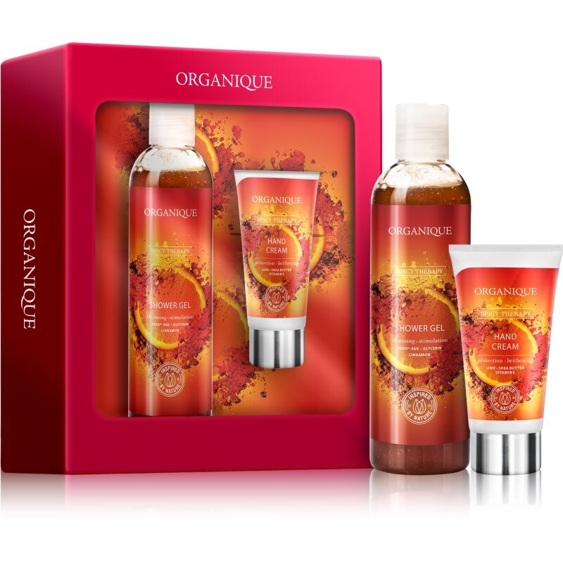 Organique Gift Set Spicy Delight vianočná darčeková sada na ruky a telo