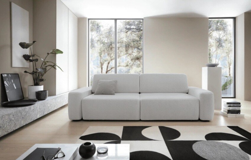 ArtPS Pohovka BOULI Farba: Raven 06