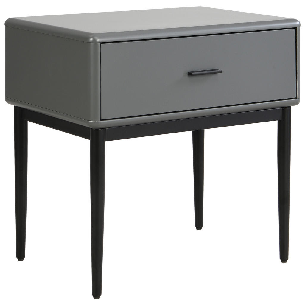 Livetastic NOČNÝ STOLÍK, sivá, 54/55/40 cm