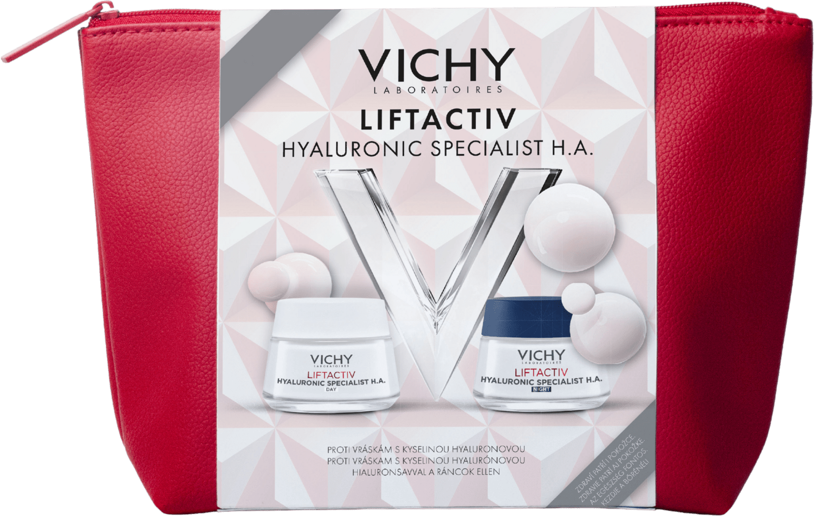 VICHY Liftactiv Hyaluronic Specialist H.A. Vianočný balíček na hydratáciu pokožky a jemné vrásky