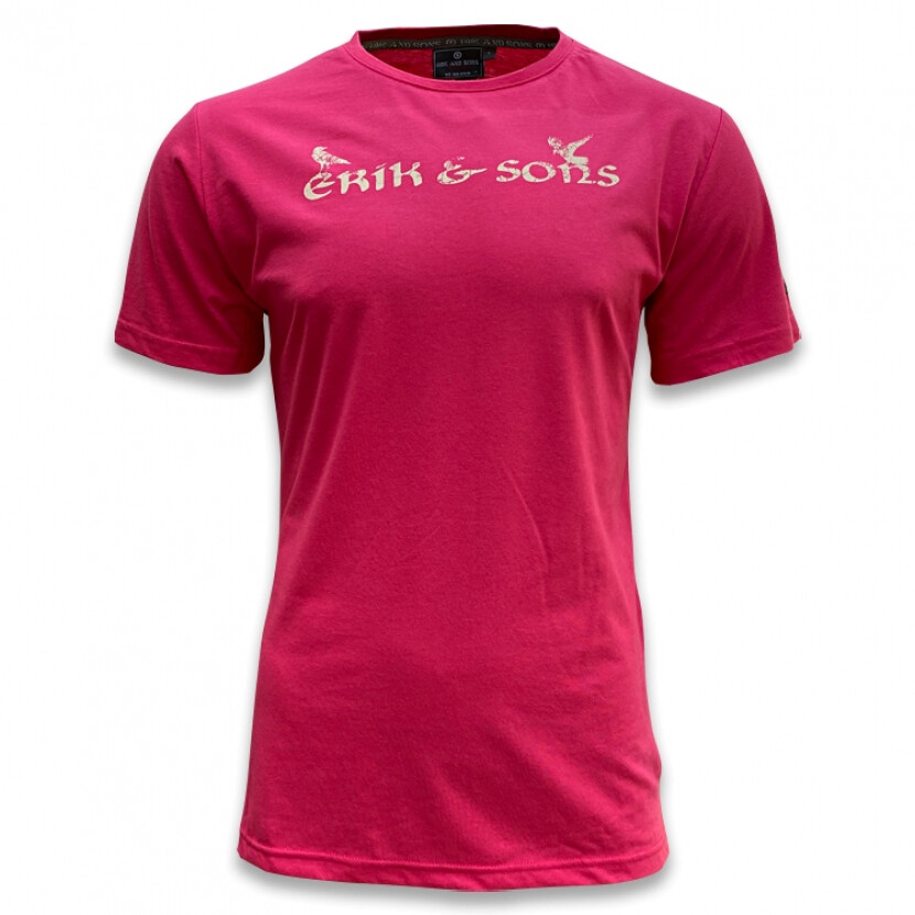 Tričko Erik and Sons Myte - červené, M