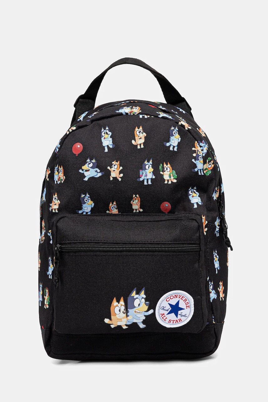 Detský ruksak Converse čierna farba, malý, vzorovaný, MA5722