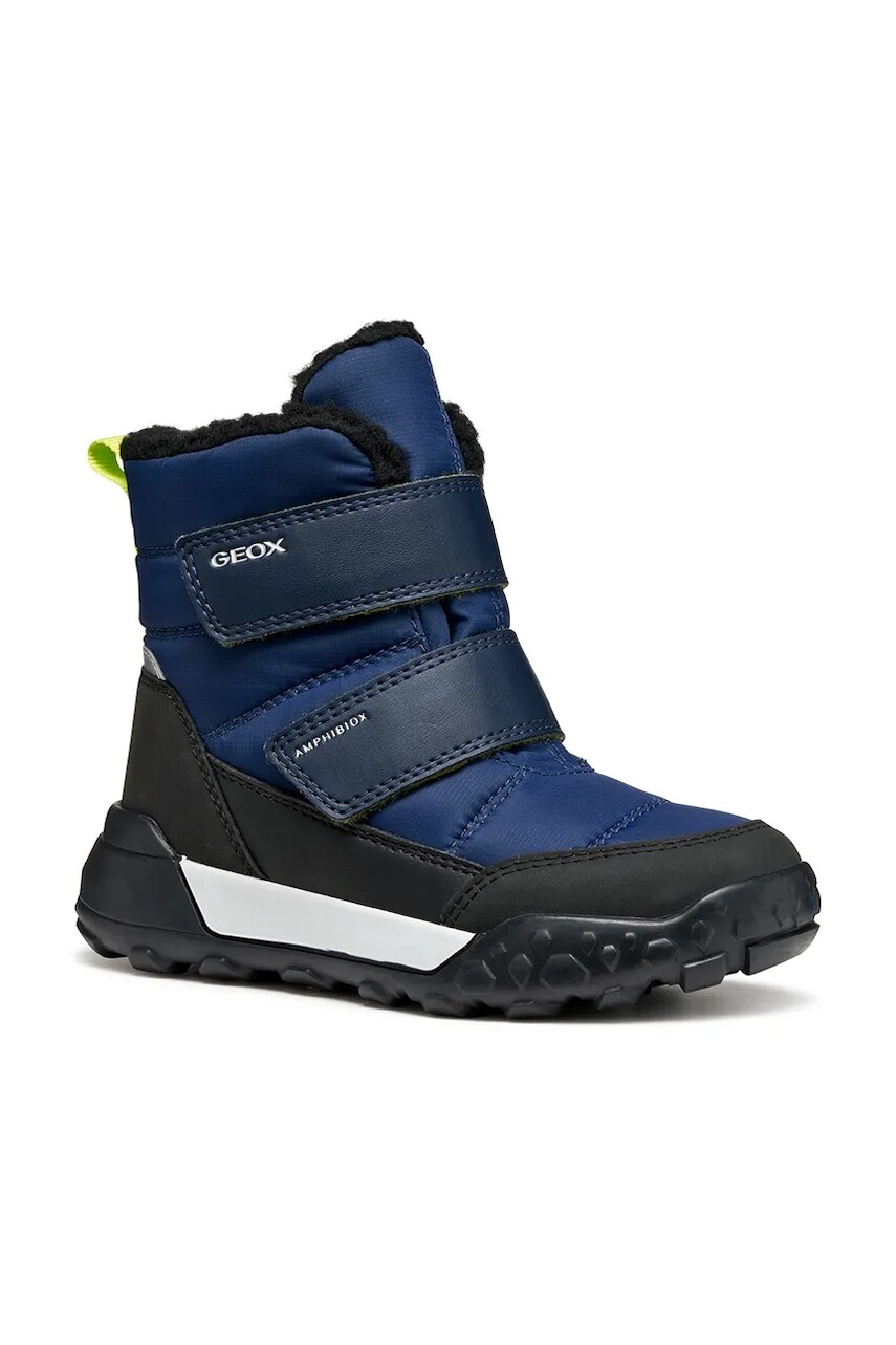 Zimné topánky Geox TREKKYUP tmavomodrá farba, J46MBF.0FU54