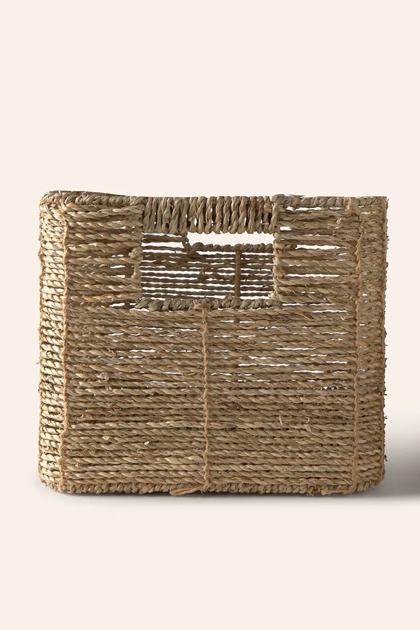 Úložný kôš Calma House Pleiku 32 x 23 x 20 cm oranžová farba