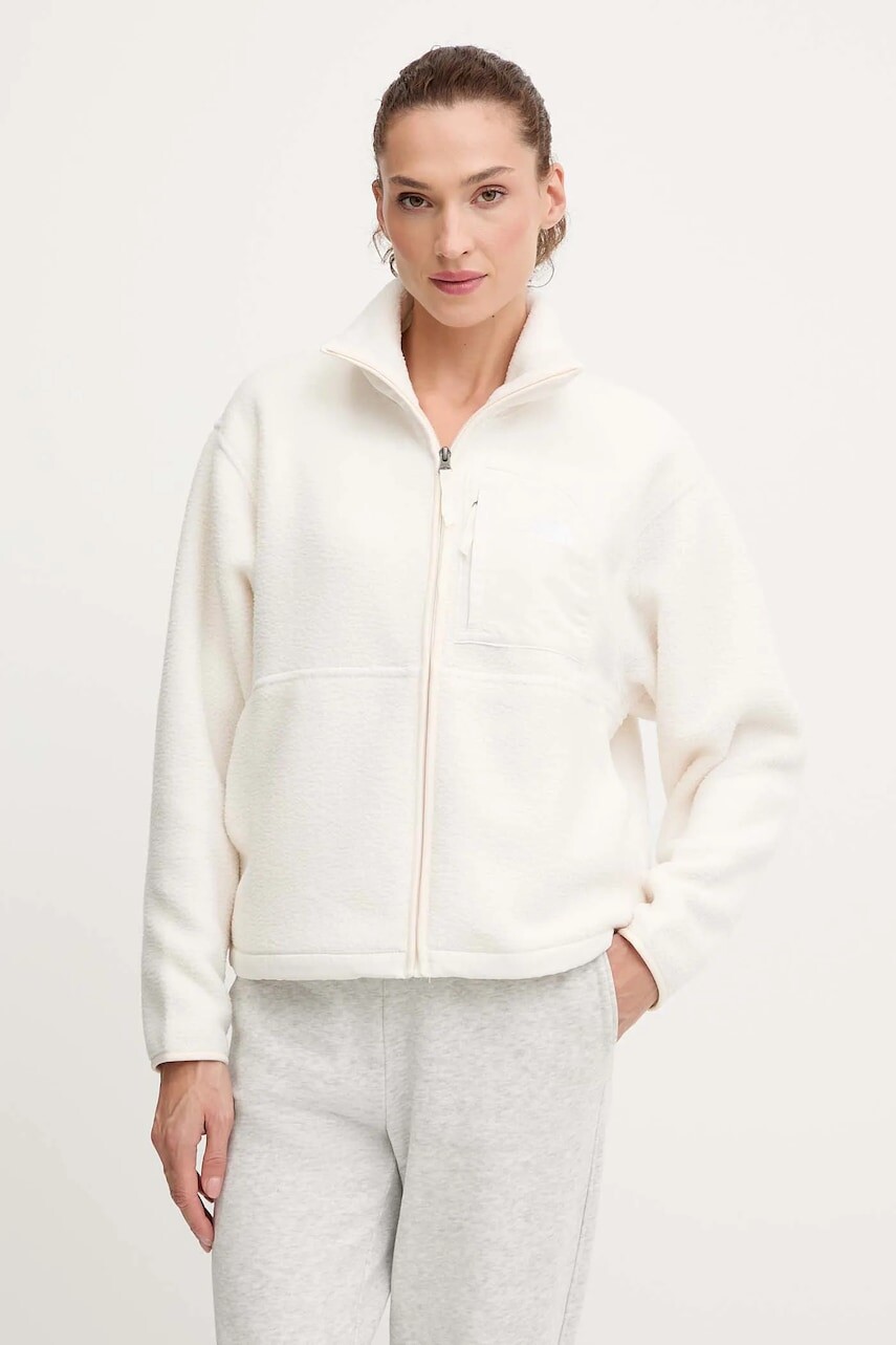 Fleecová mikina The North Face Yumiori Off béžová farba, jednofarebná, NF0A8EUZQLI1