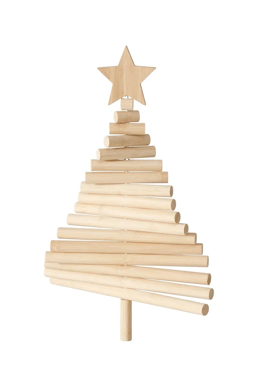 Ozdobný vianočný stromček Boltze Nogan 50,7 cm béžová farba