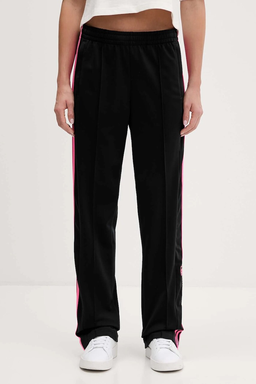 Tepláky adidas Originals Adibreak Pt čierna farba, s nášivkou, JV7514