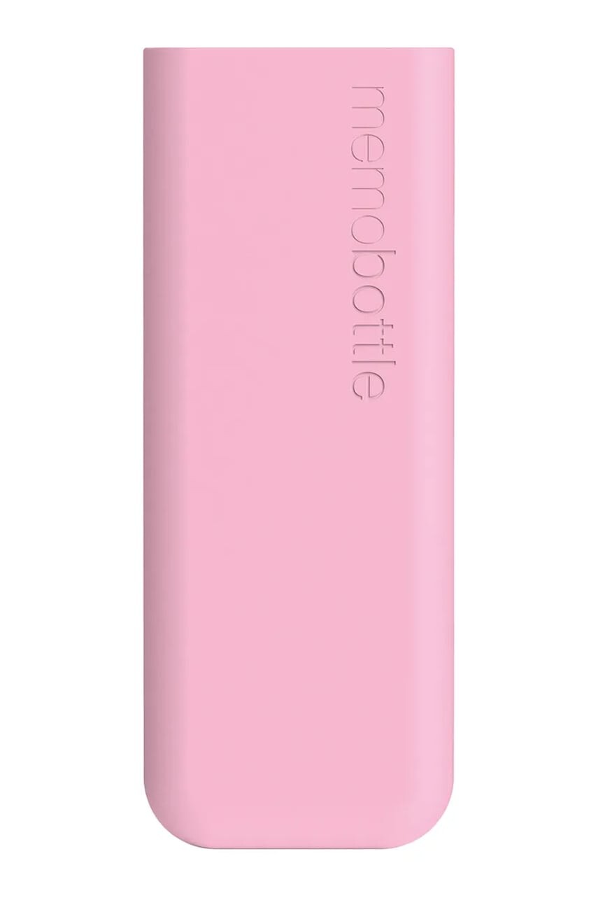 Obal na fľašu Memobottle Original Slim 450 ml ružová farba