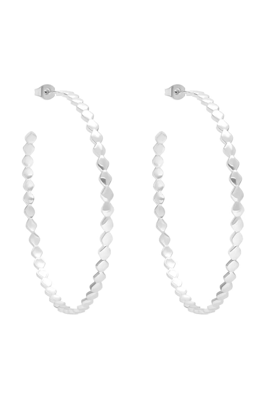 Postriebrené náušnice Lilou Snake 262/40/KOL/NO3/SR