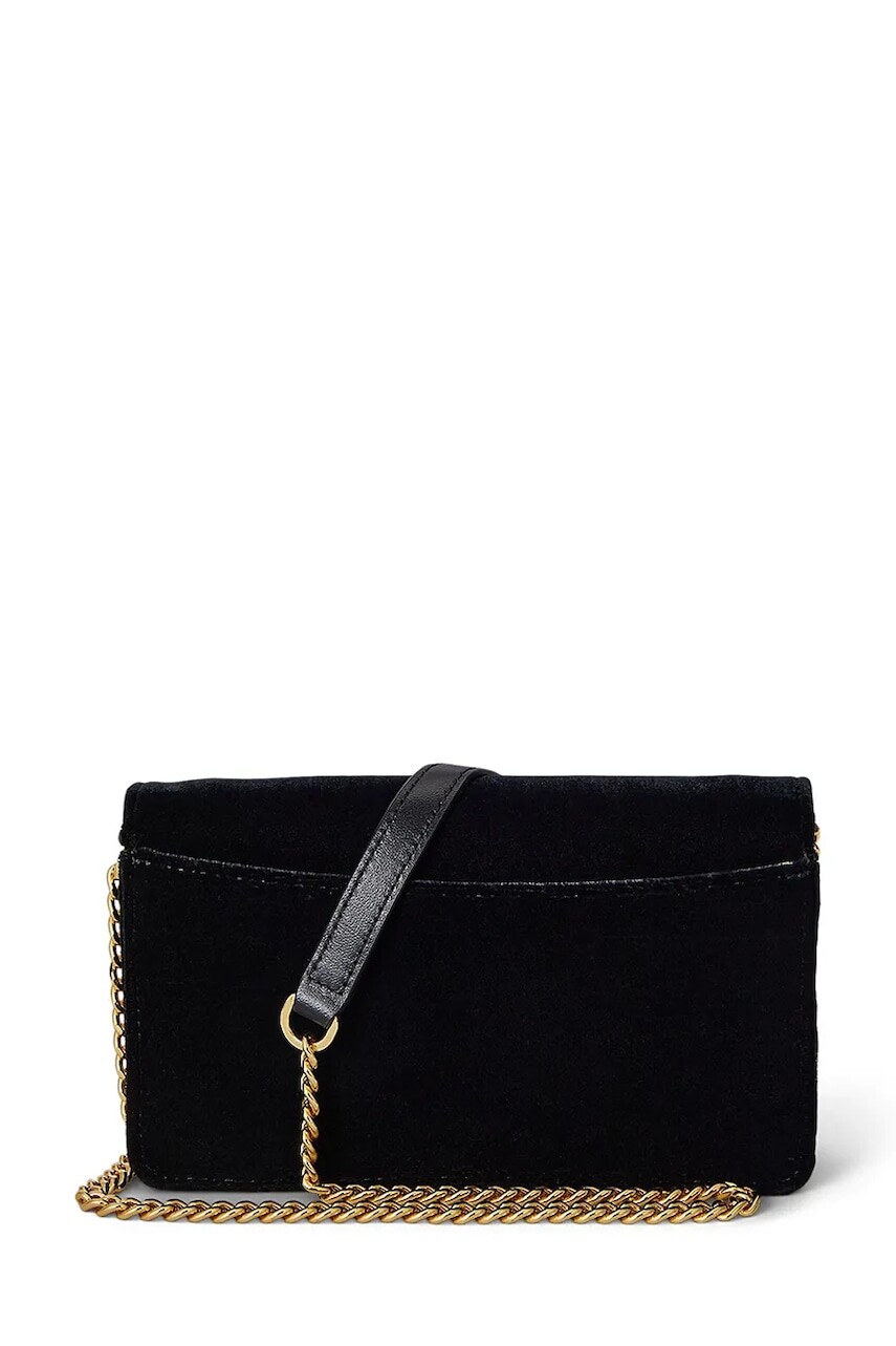 Kabelka Lauren Ralph Lauren čierna farba, 432981188