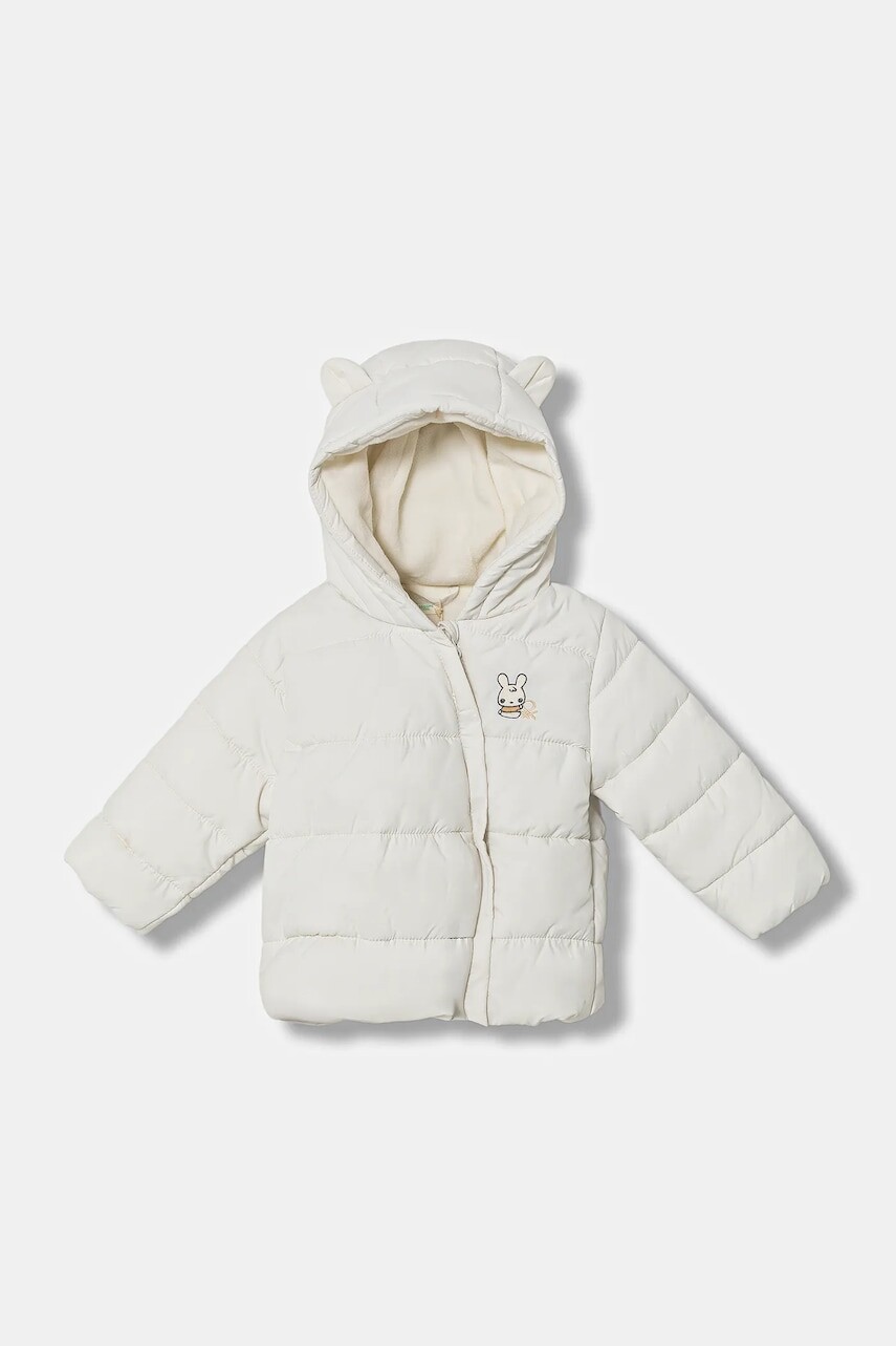 Bunda United Colors of Benetton béžová farba, 2WU0AN00U