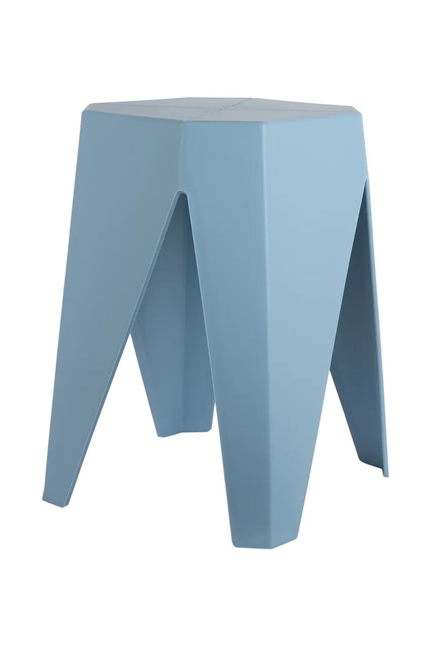 Stolík Leitmotiv Cherish 29 x 47 cm modrá farba