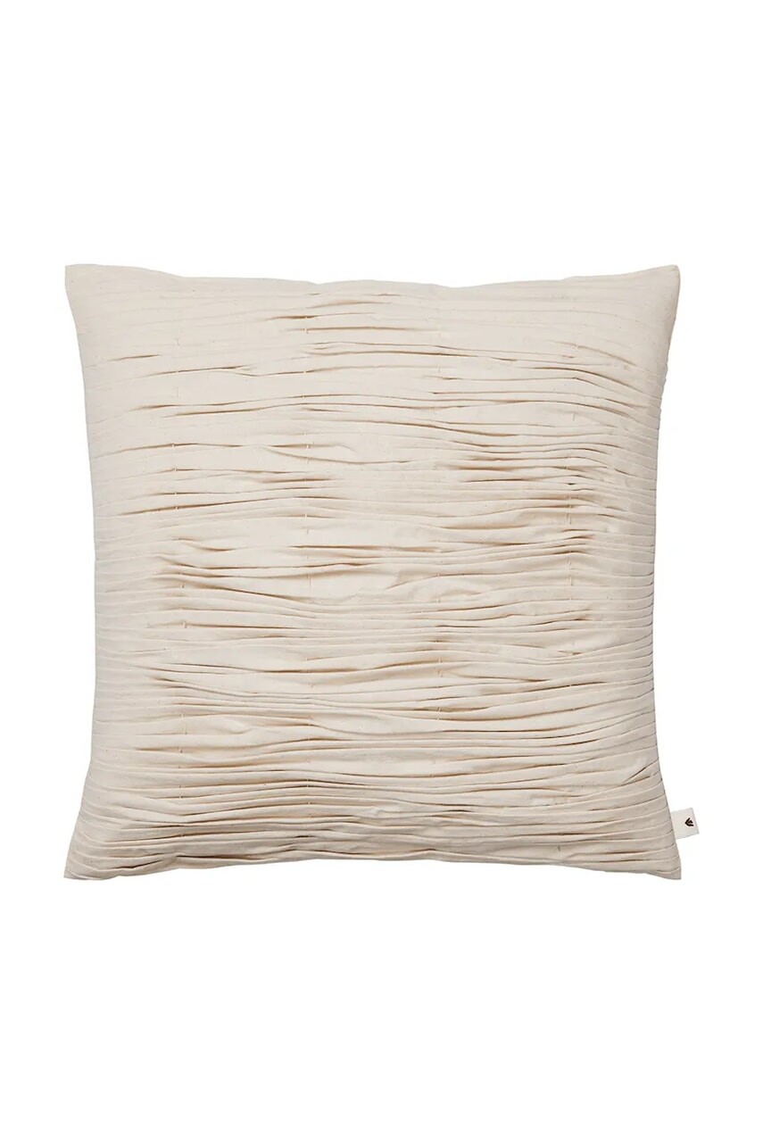 Bavlnená obliečka na vankúš ferm LIVING 50 x 50 cm béžová farba