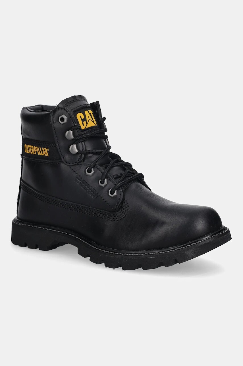 Kožená obuv CAT Footwear COLORADO 2.0 WP čierna farba, P110966