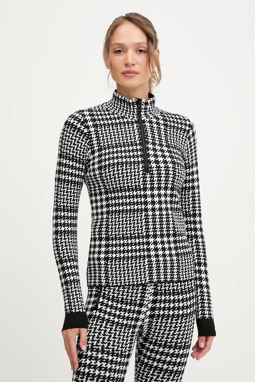 Funkčné tričko s dlhým rukávom Newland LADY T-NECK čierna farba, N46777.108