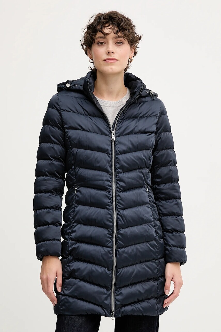 Bunda Geox ZOSMA tmavomodrá farba, zimná, W5628T T3274