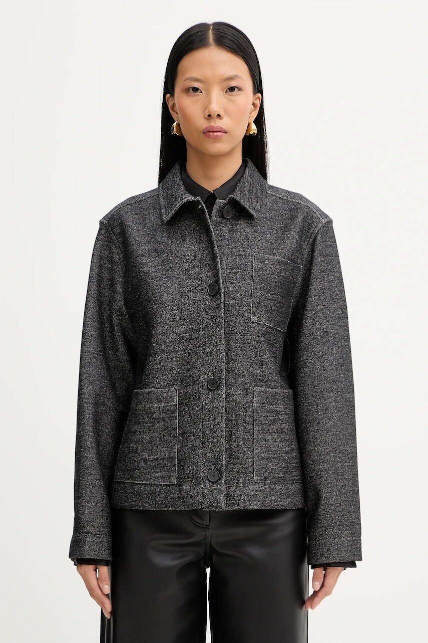 Bunda MAX&Co. šedá farba, prechodná, 2526916023200