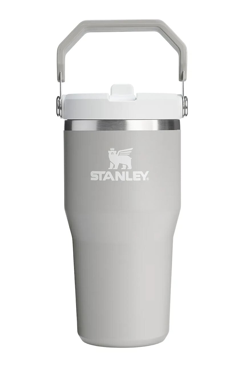 Termo hrnček Stanley The IceFlow™ Flip Straw 2.0 Tumbler 0,6 L béžová farba