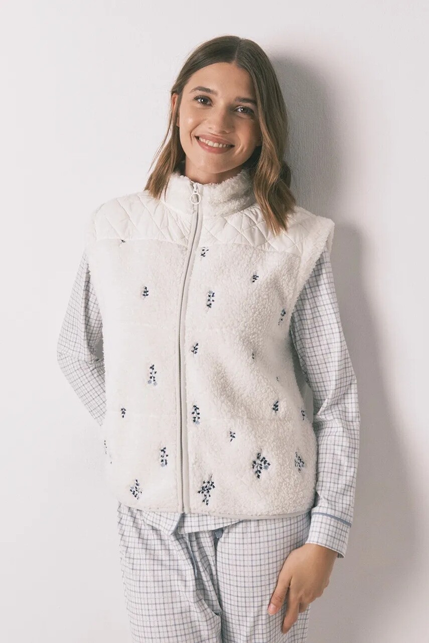 Mikina women'secret béžová farba, prechodná, 4682700