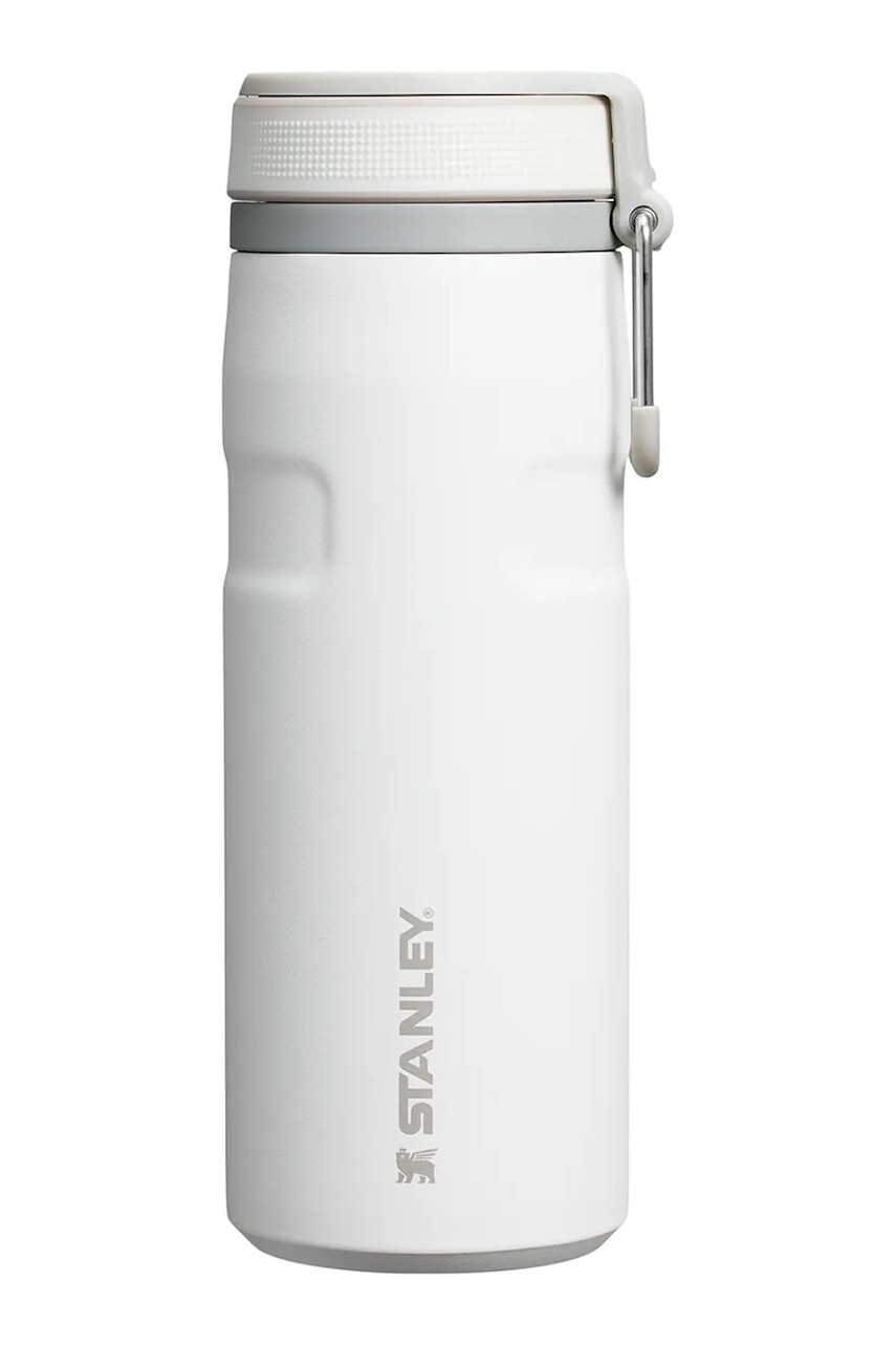 Termo hrnček Stanley The IceFlow™ Bottle Twist Flip 0,47 l biela farba