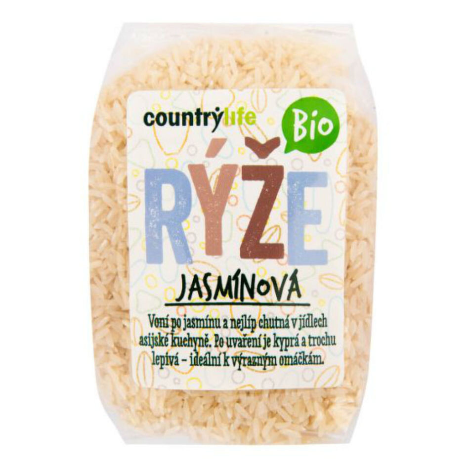 COUNTRY LIFE Ryža jazmínová 500 g BIO