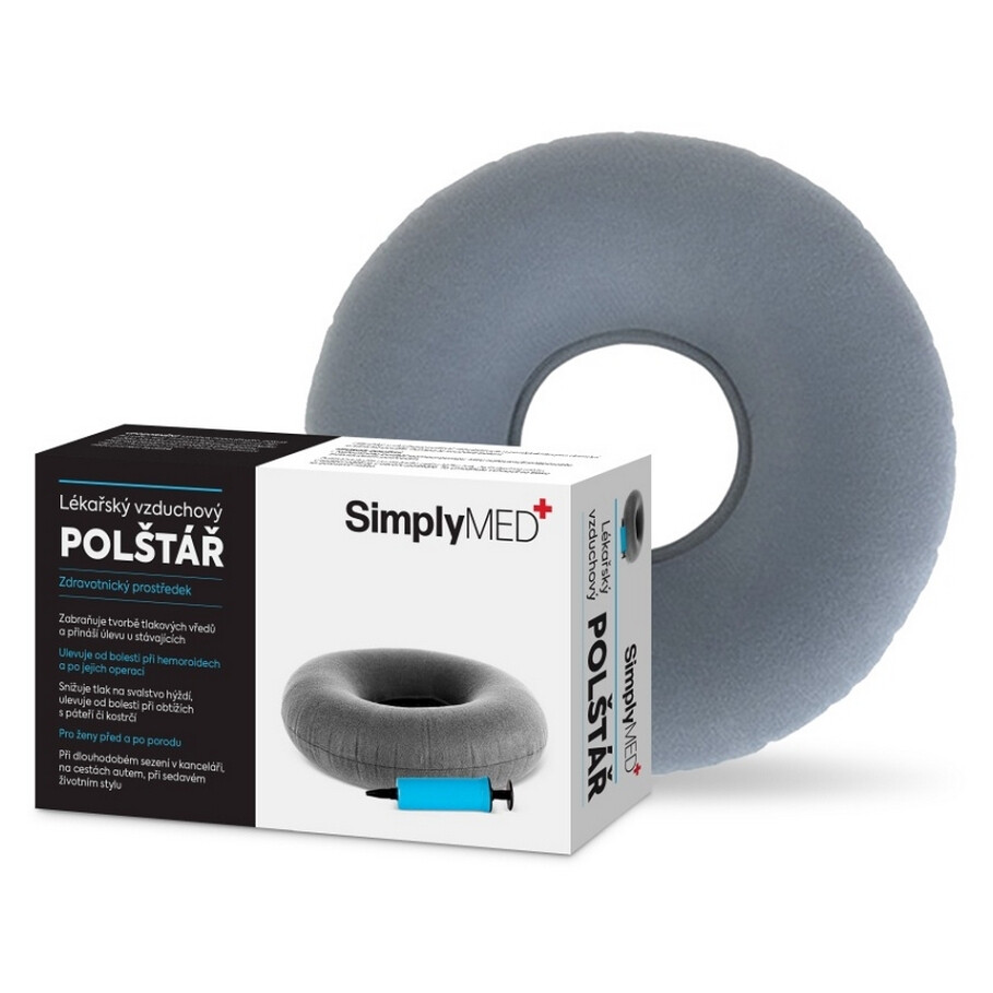 SIMPLYMED Lekársky vzduchový vankúš, poškodený obal