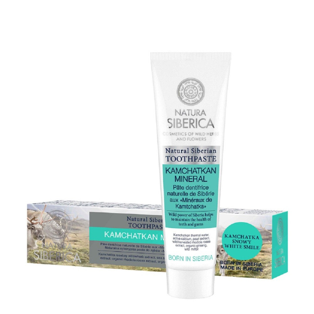 NATURA siberica zubná pasta Kamchatkan Mineral 100 g