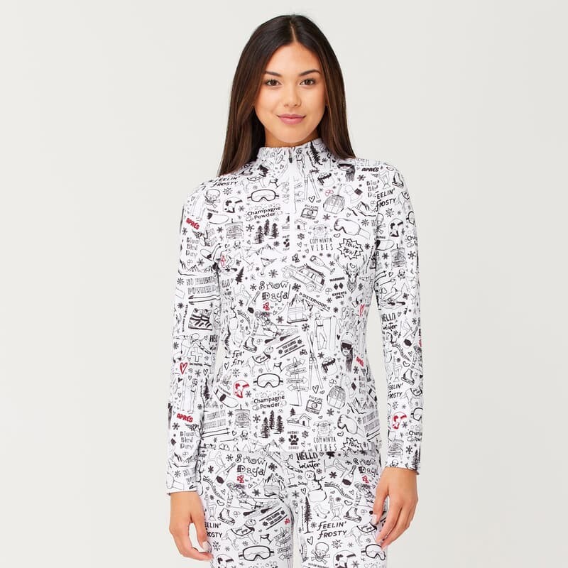 Dámska základná vrstva Krimson Klover Graffiti Top