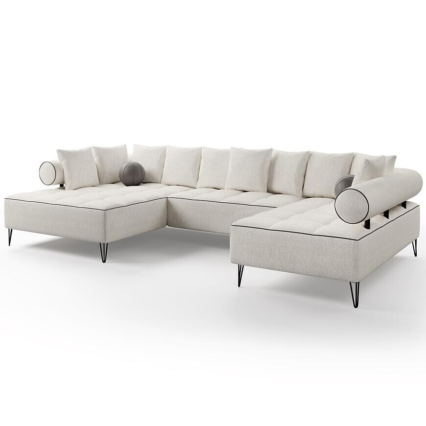 Rohová sedacia súprava Vivienne U ľavý Lambi 08