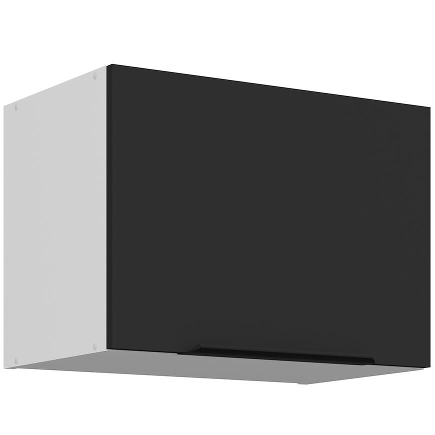 Kuchynská skrinka Aria-Bl/Wh Anti Fingerprint 50gu-36 1f