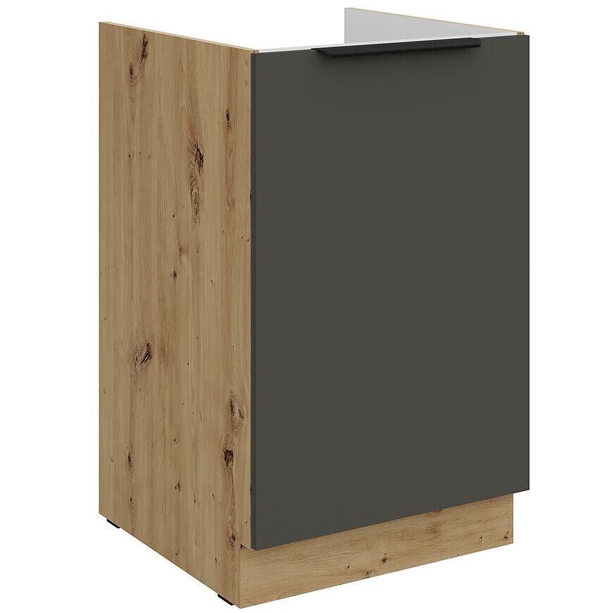 Kuchynská skrinka Aria-Gr/Ar Anti Fingerprint 50zl 1f Bb