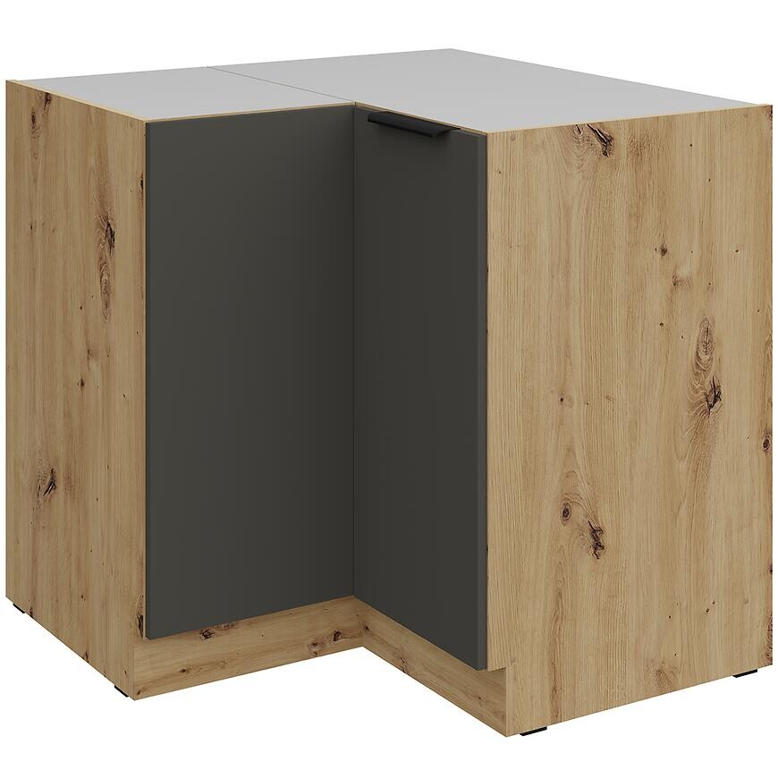 Kuchynská skrinka Aria-Gr/Ar Anti Fingerprint 90x90 Dn 2f Bb