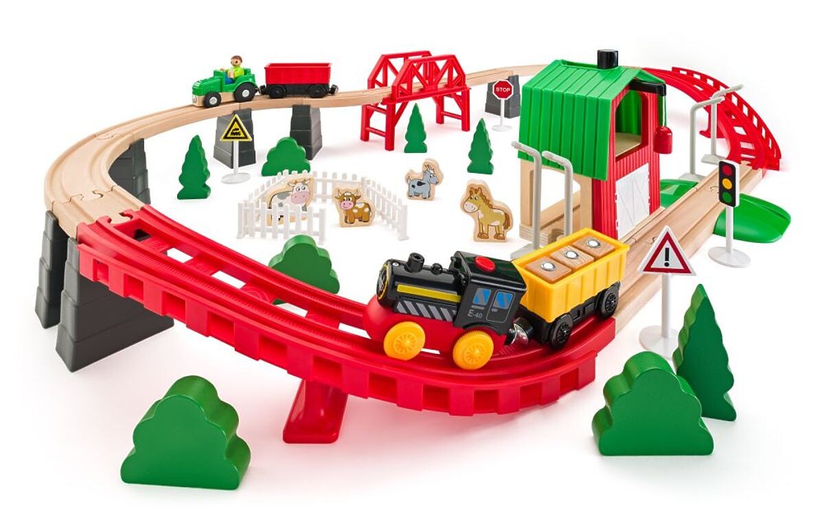 Drevená železnica Život na farme