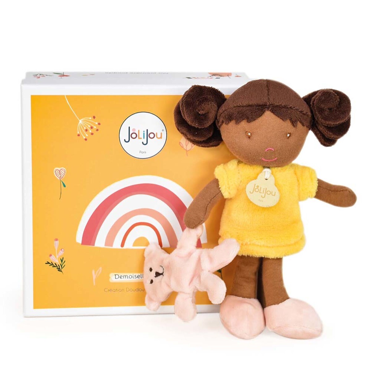 Doudou Jolijou Bábika Miss Vanilla 21 cm