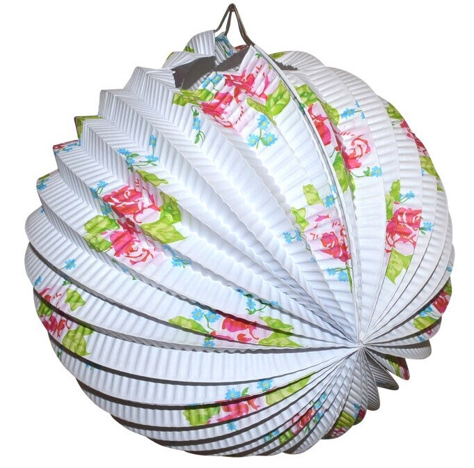 Lampion kvety 25cm na batérie