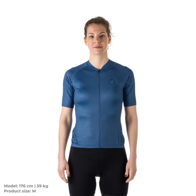 Northfinder IMANI dámske cyklistické tričko blueprint TR-4806MB-392 Veľkosť: S 8584153368740
