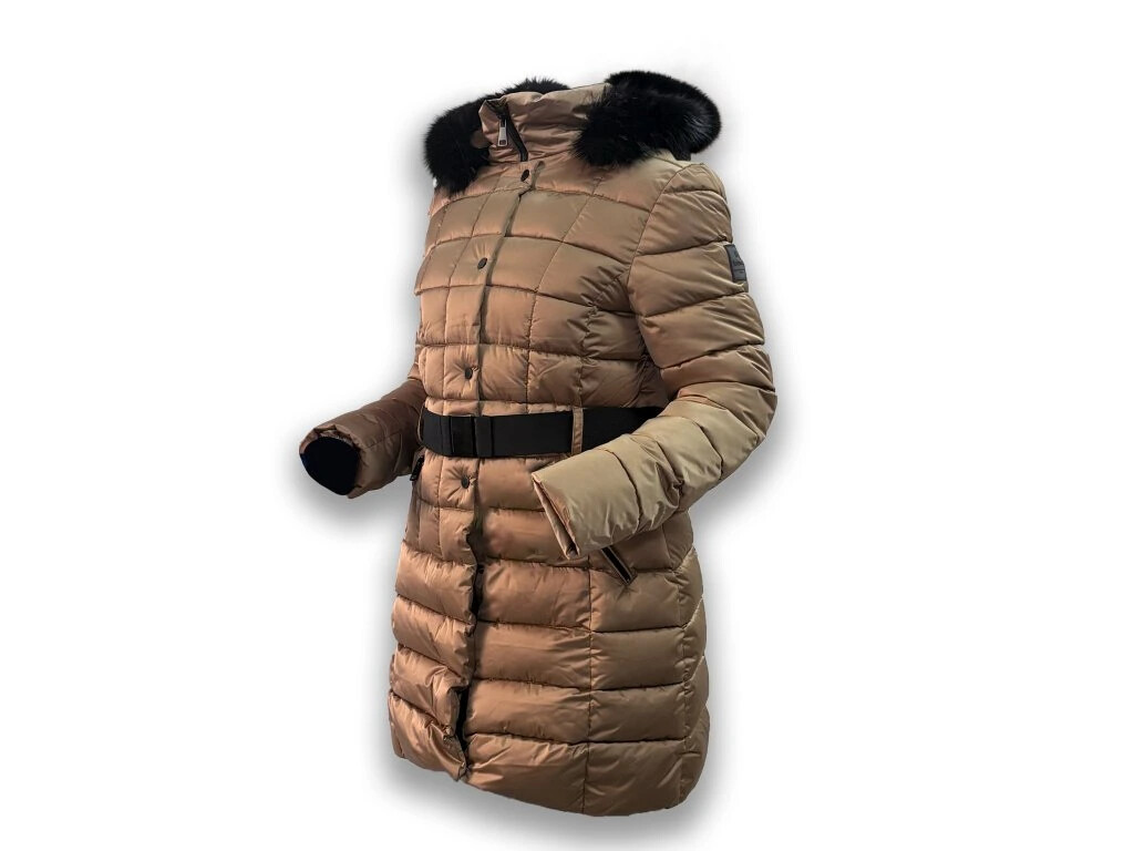 Trimm bunda AGATA beige Veľkosť: XS