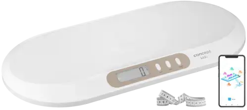 CONCEPT Detská váha s aplikáciou KIDO VD4000