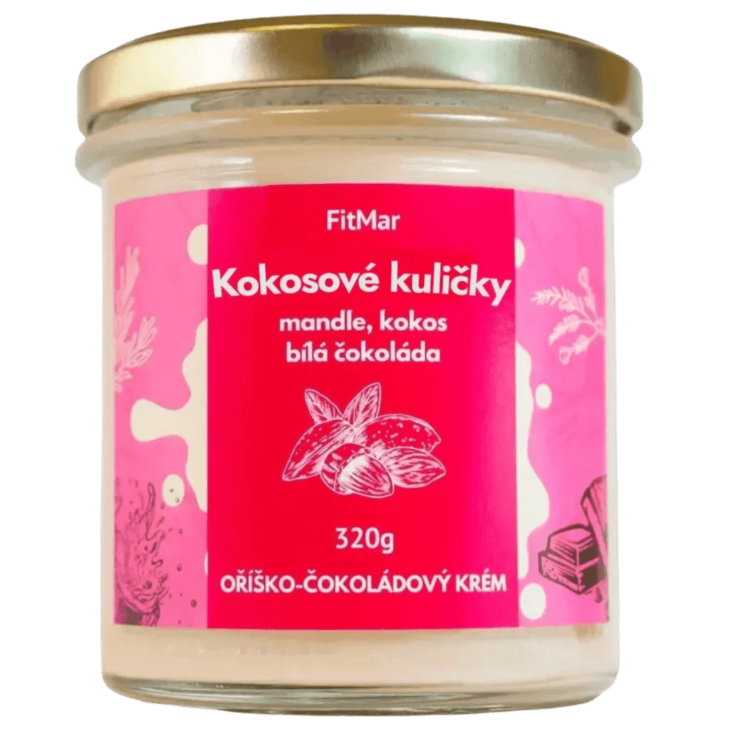 Kokosové guľôčky krém
