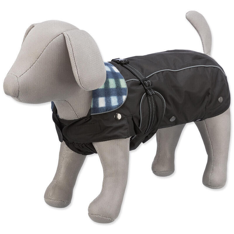 Bunda TRIXIE Rouen 2v1 M černá 43 cm