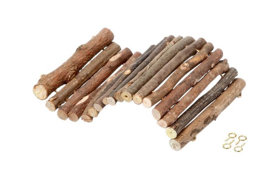 Wonderland dekorace z vrby 13x21cm