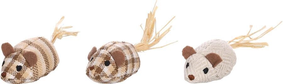 Flamingo Karo Hračka pro kočky Myška 12cm