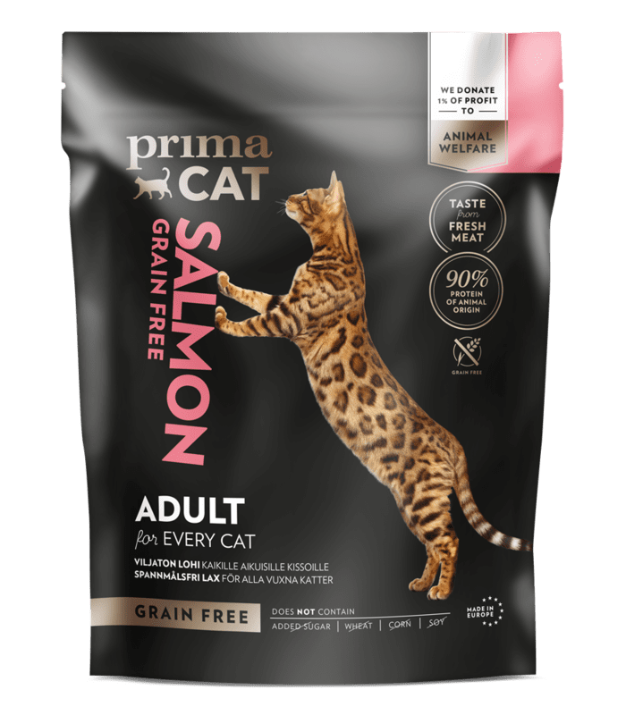PrimaCat Grain-Free Salmon adult cats