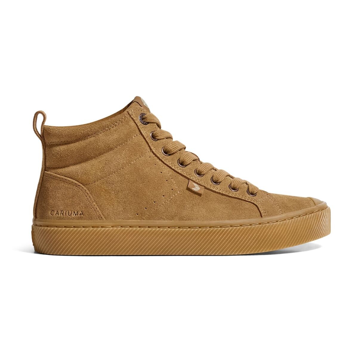 Pánské volnočasové boty Cariuma OCA High All Camel Suede Sneaker